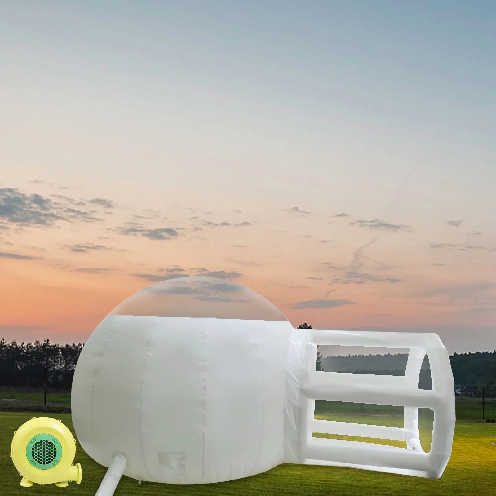 Inflatable Bubble Dome Tent 7.9x9.8ft