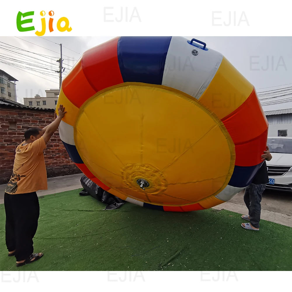 Inflatable Disco Boat – 6-Person Spinning UFO Tube