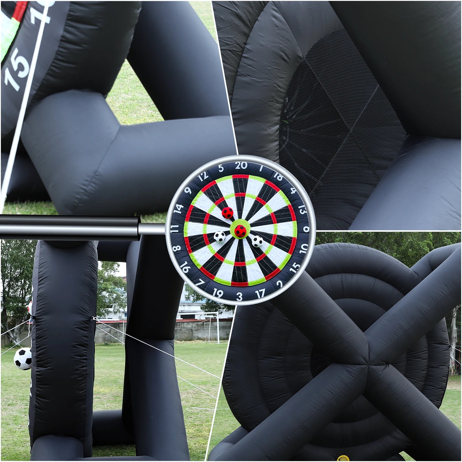 10FT Inflatable Soccer Golf Darts Board