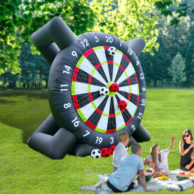 10FT Inflatable Soccer Golf Darts Board