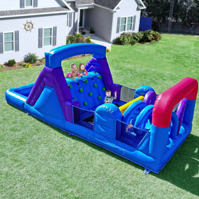 6.7m Commercial Inflatable Obstacle Course Castle