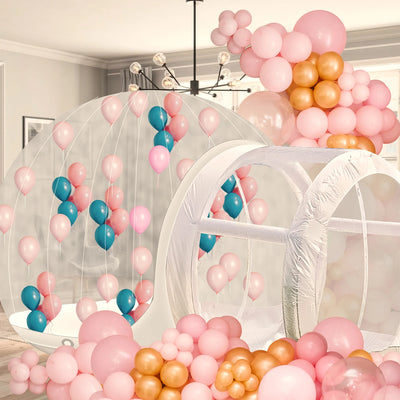 10FT Inflatable Bubble House with 100 Balloons