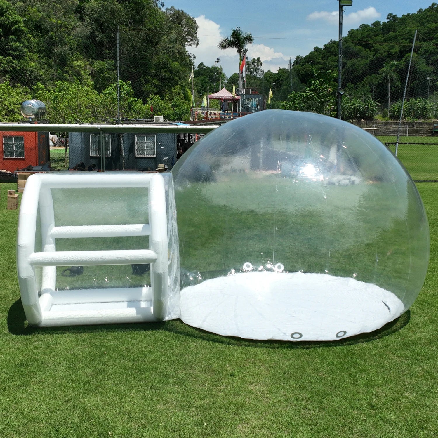 10FT Inflatable Bubble House with 100 Balloons