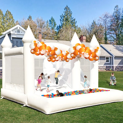 13ft White Inflatable Wedding Bounce House