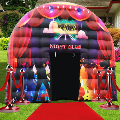 Inflatable Nightclub 15x15x14FT – Outdoor Gazebo for Events, Parties & Commercial Use with Blower