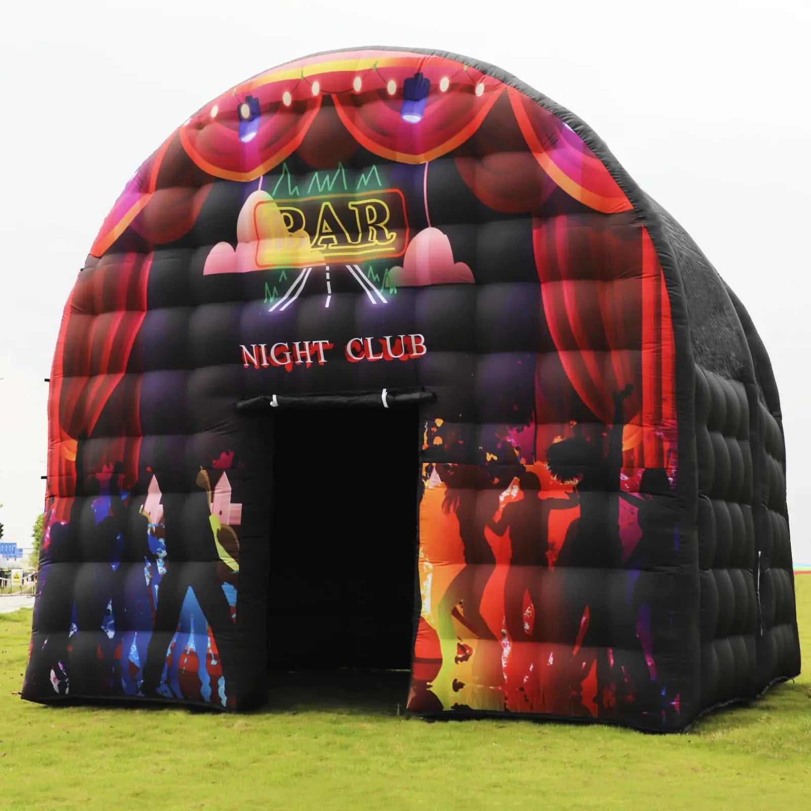 Inflatable Nightclub 15x15x14FT – Outdoor Gazebo for Events, Parties & Commercial Use with Blower