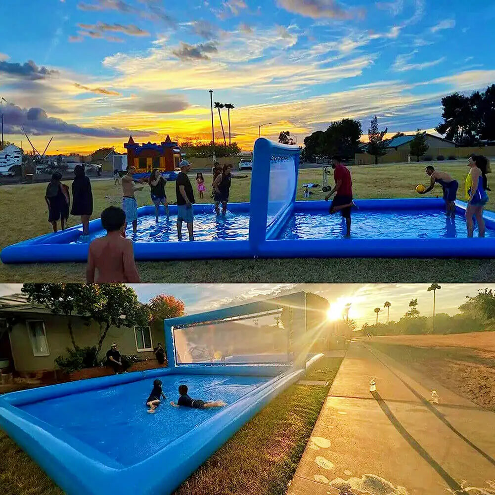 Inflatable Outdoor Volleyball Court