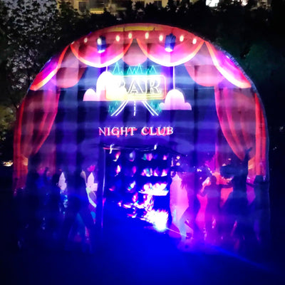 Inflatable Nightclub 15x15x14FT – Outdoor Gazebo for Events, Parties & Commercial Use with Blower
