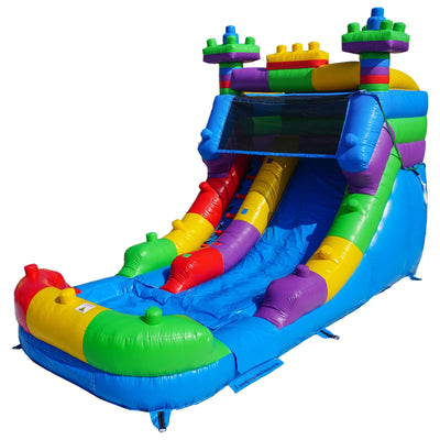 Semi-Commercial Inflatable Water Slide Bounce House