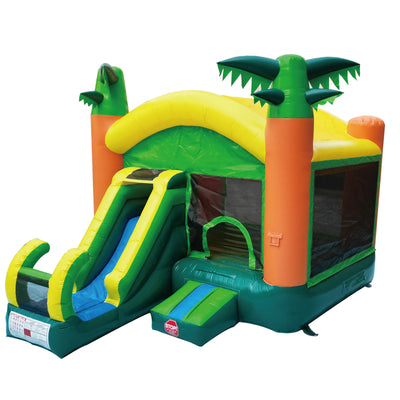 Inflatable Bounce House with Slide – Large 17'x13'x12', 100% PVC Commercial Grade for Big Kids & Adults