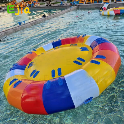Inflatable Disco Boat – 6-Person Spinning UFO Tube